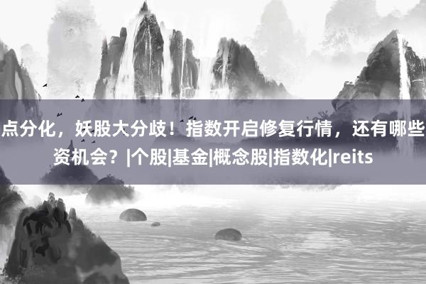 热点分化，妖股大分歧！指数开启修复行情，还有哪些投资机会？|个股|基金|概念股|指数化|reits