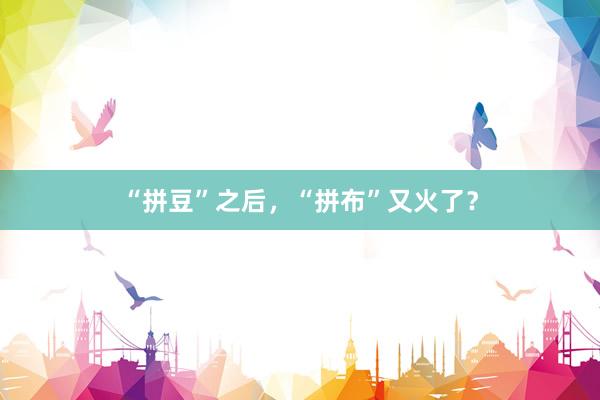 “拼豆”之后，“拼布”又火了？